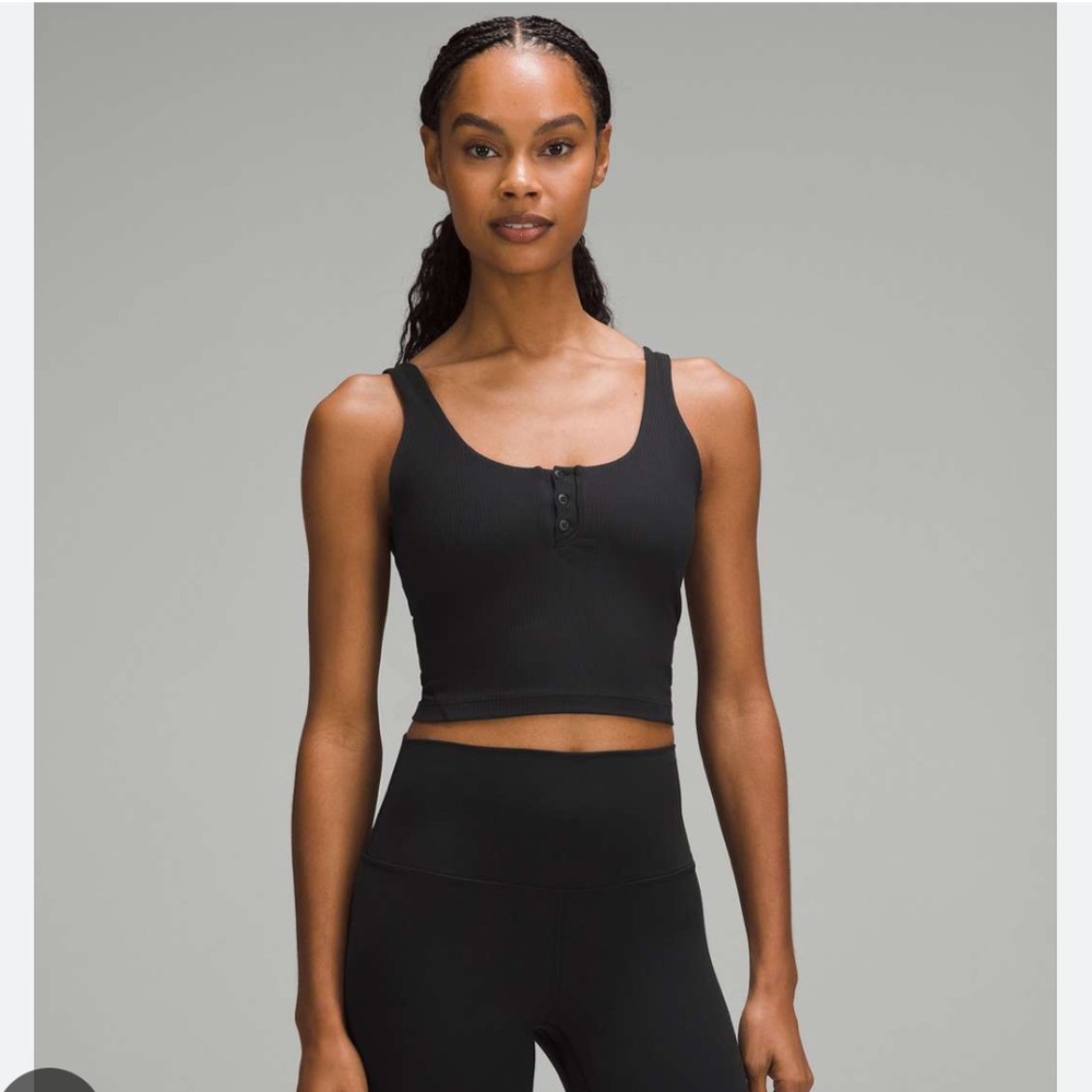 Align Ribbed Henley Tank - 10